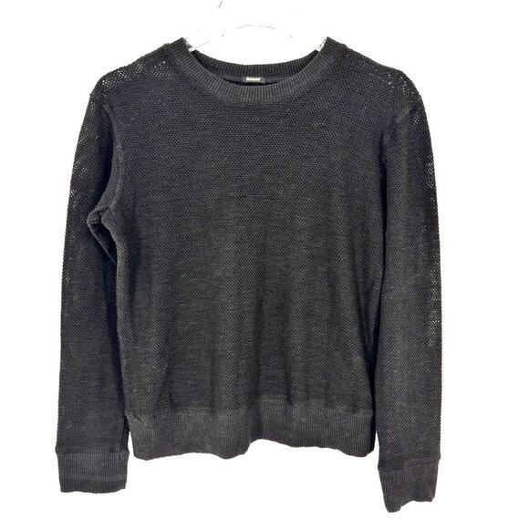 Monrow Sweater Black Small Knit - Picture 1 of 5